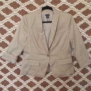 Ann Taylor Khaki Blazer
